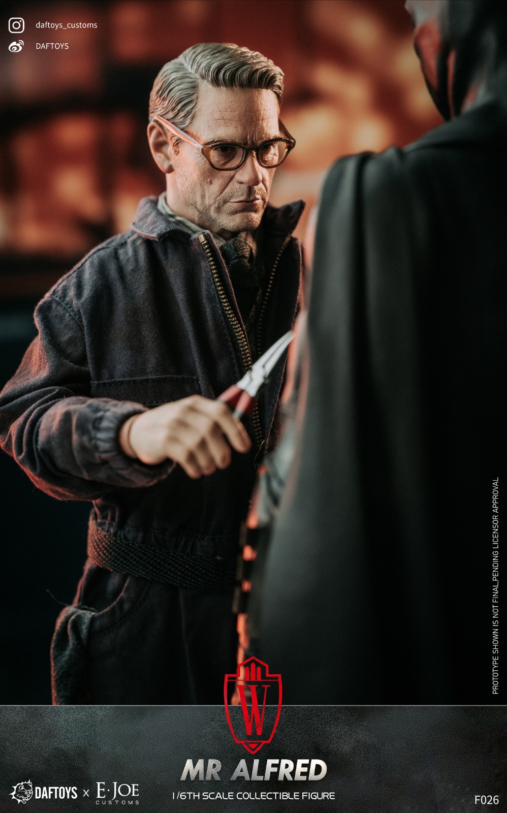 DAFTOYS x E.JOE CUSTOM F026 1/6 MR ALFRED