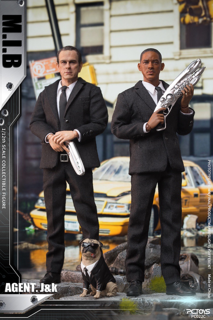 PCTOYS PC022C 1/12 M.I.B Agent.J & Agent.K