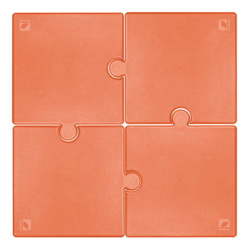 (ใหม่) ANTPAD แผ่นรองกันมด สีส้ม Coral (พาสเทล) จำนวน 1 แผ่น