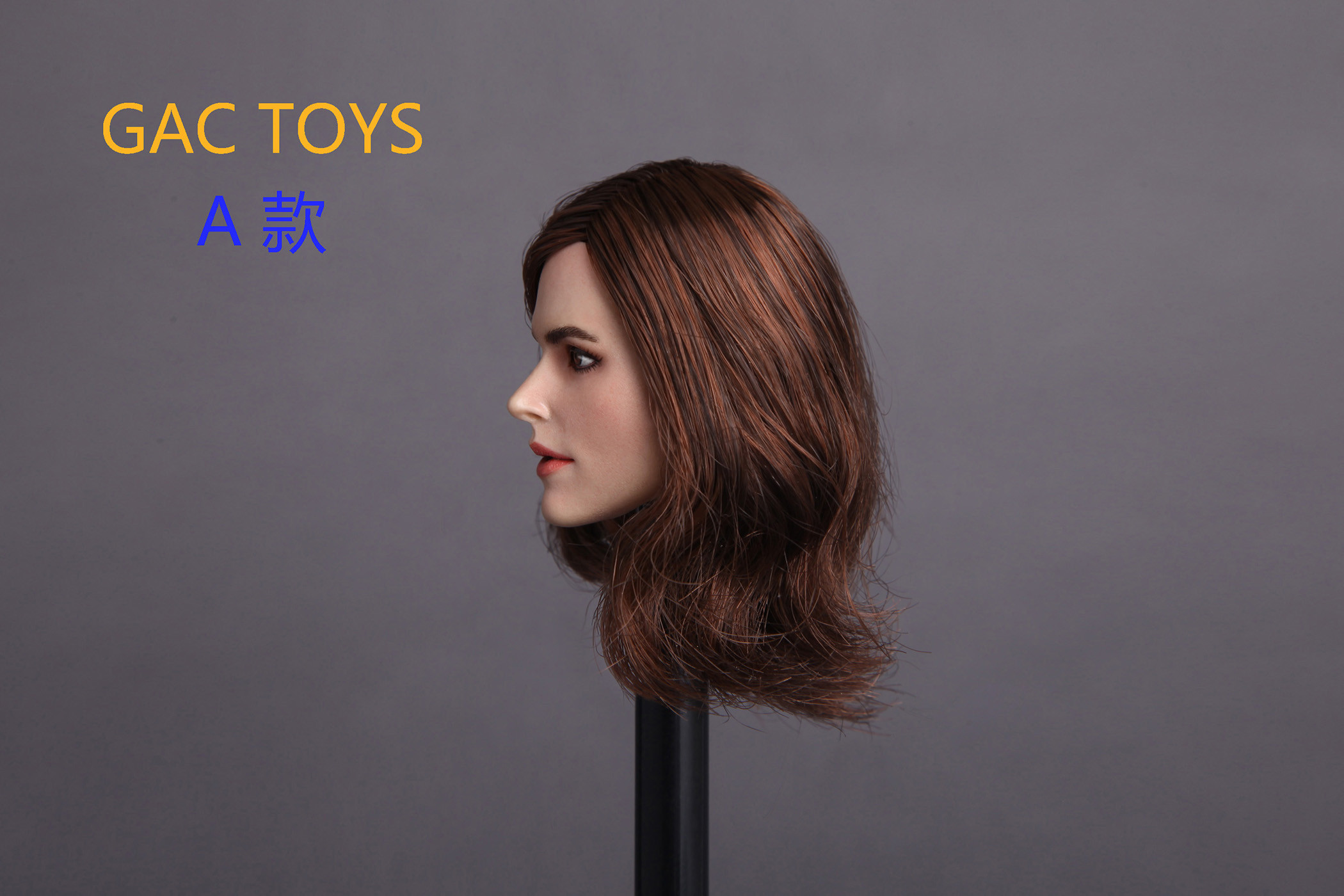 GACTOYS GC007A Europe Sexy beauty headsculpt (ผมน้ำตาลยาว)