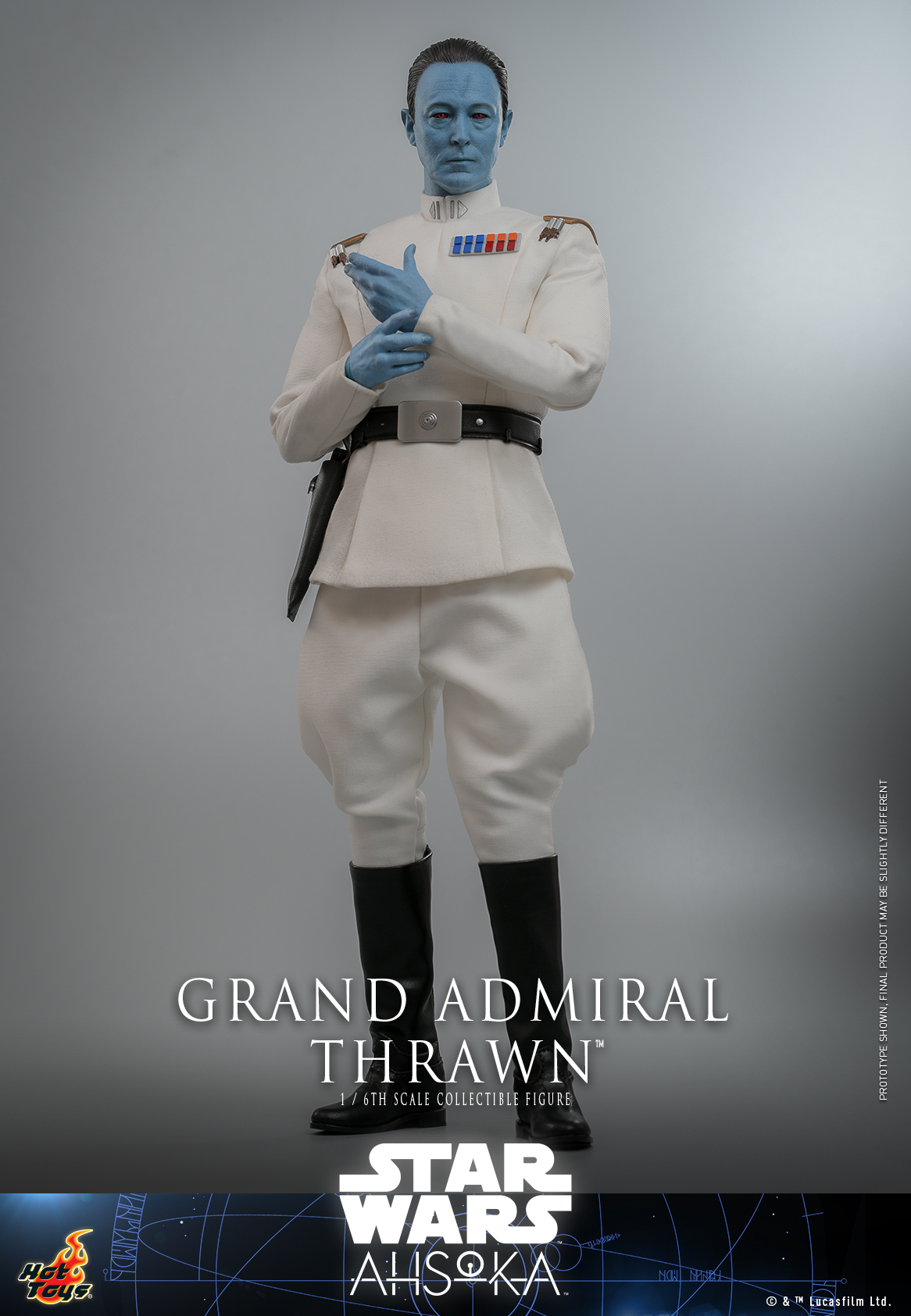 Hot Toys TMS116 1/6 Star Wars: Ahsoka - Grand Admiral Thrawn