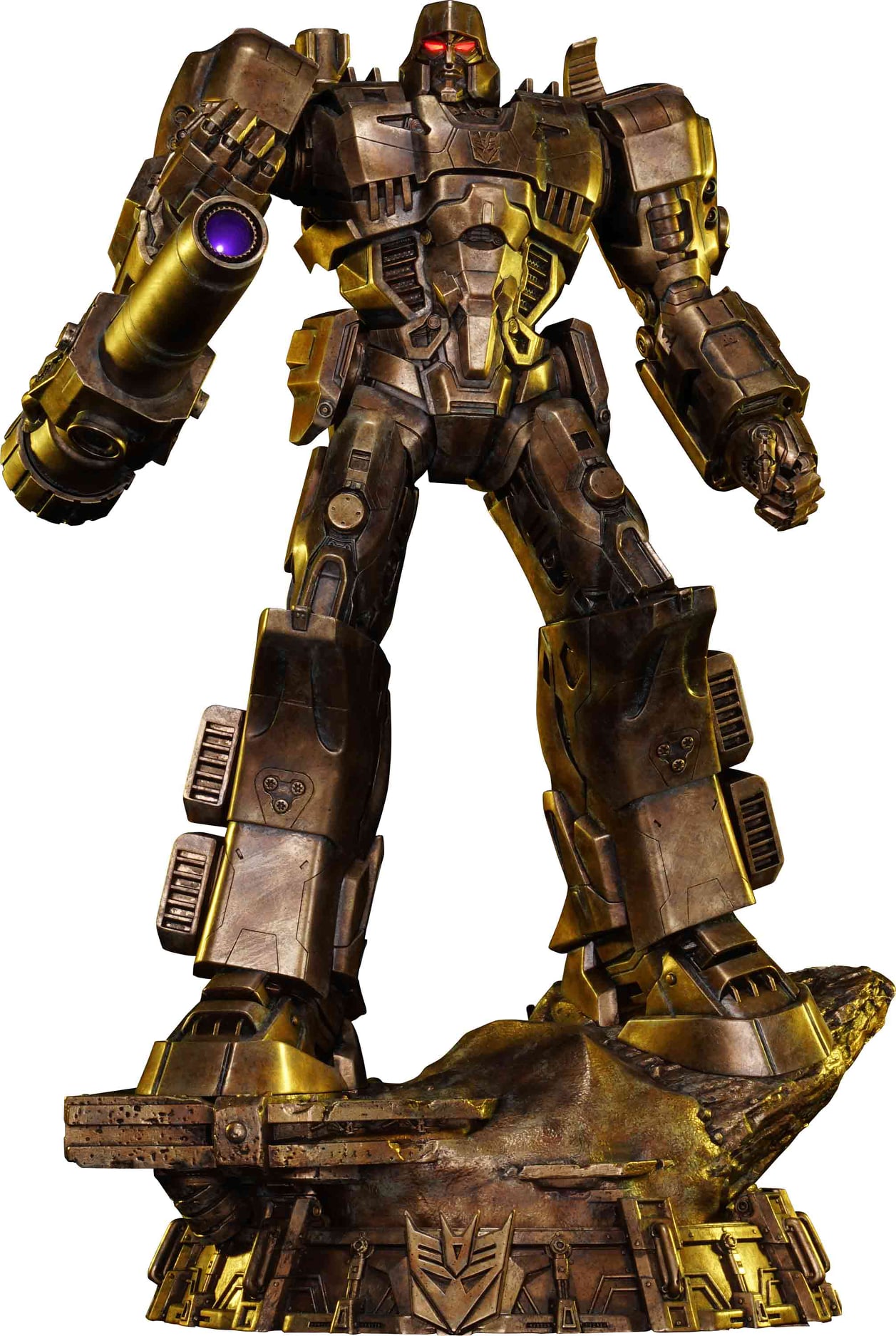 Prime 1 Studio PMTF-02AG Transformers G1 - Megatron (Antique Gold Version)