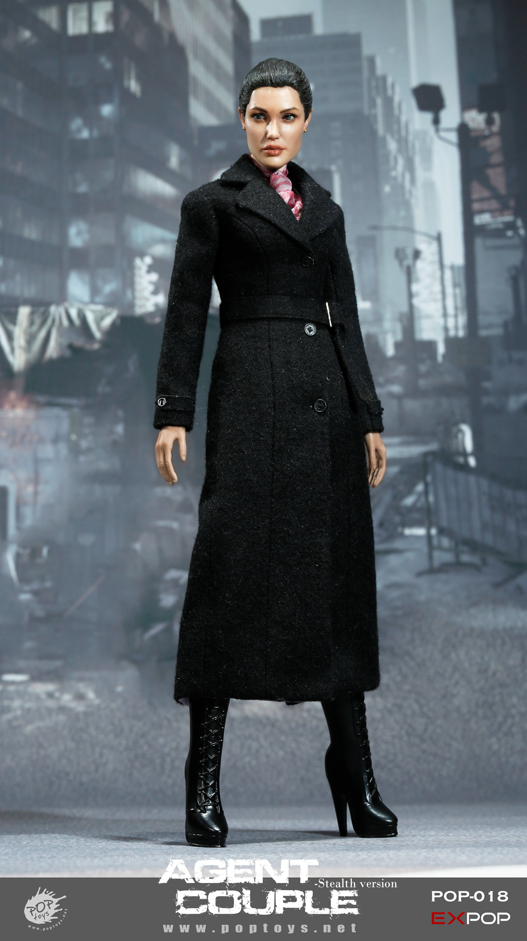 POPTOYS EX018 Agents Couple Series - Mrs. Smith (Stealth Version)