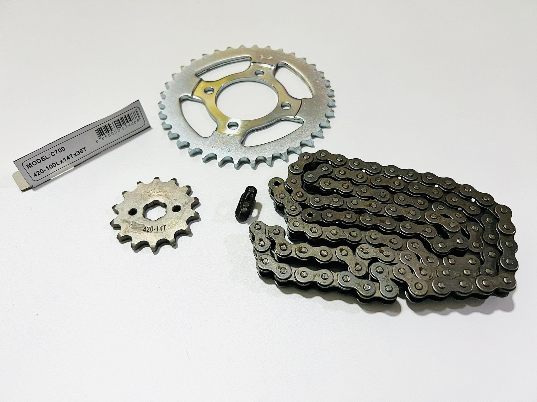 ชุดโซ่สเตอร์c70 c700 ครบชุด