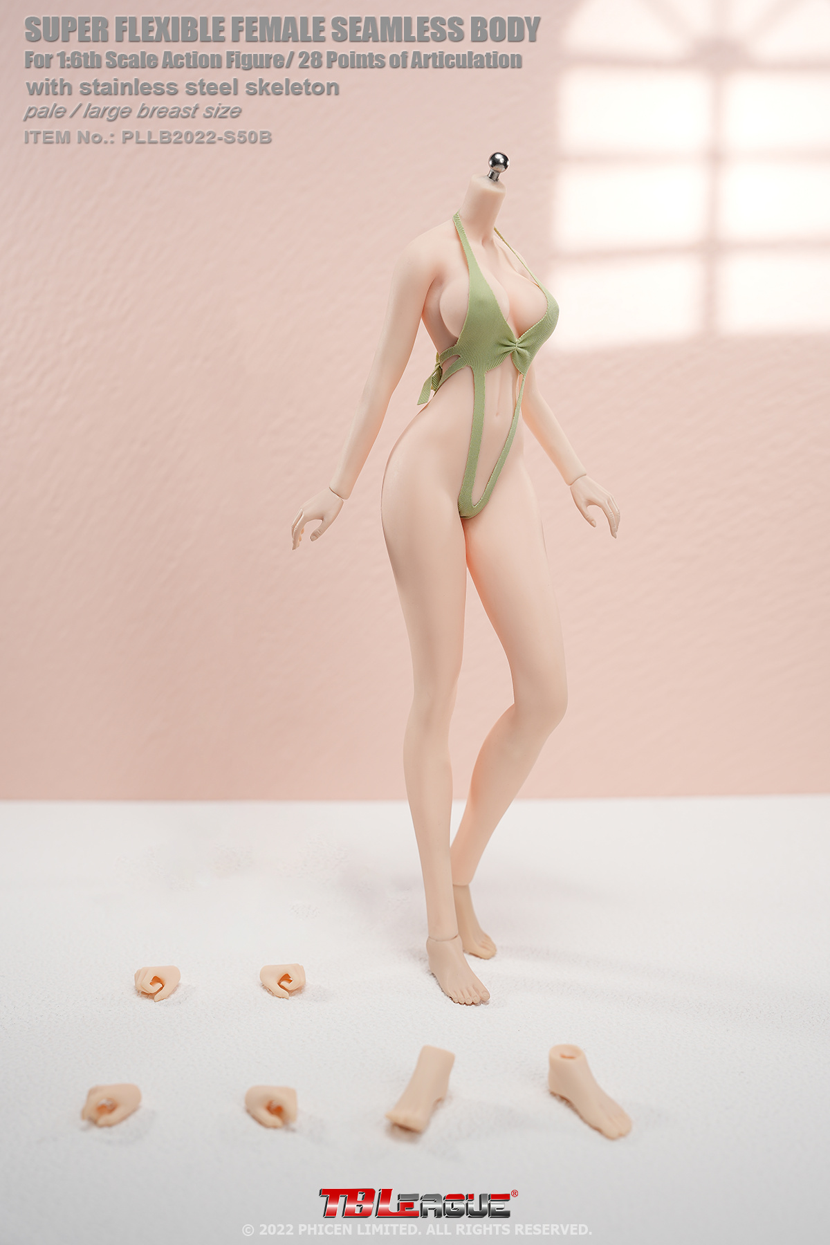 TBLeague S50B,S51B Body 1/6 Female Body Without Heaadsculpt