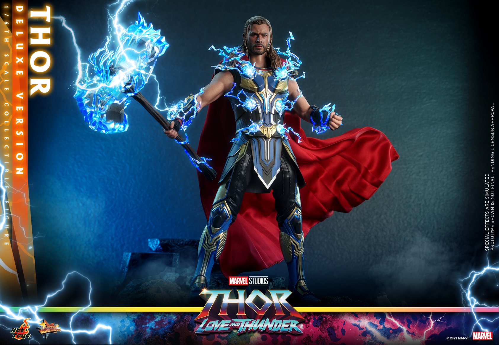 Hot Toys MMS656 1/6 Thor: Love and Thunder - Thor (Deluxe Version)