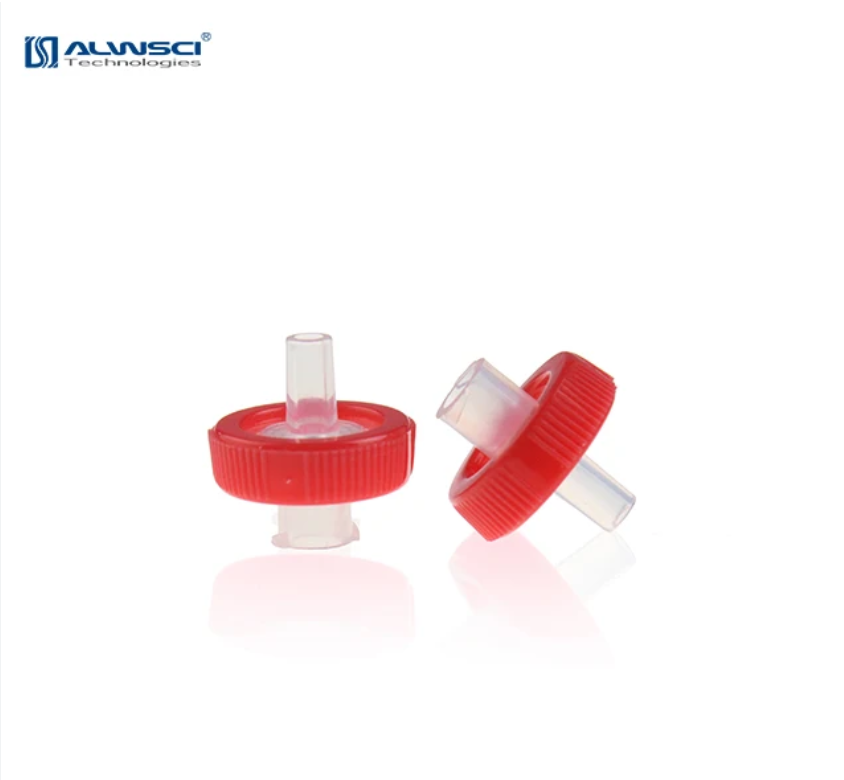 13mm PTFE Hydrophilic Syringe Filter with Outer Ring.100PCs/PK.