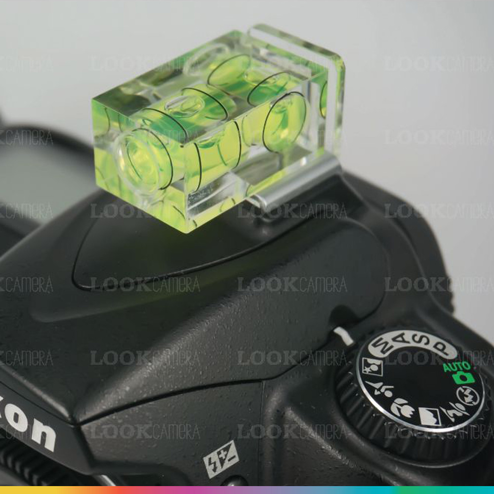 Bubble Level 2 Axis ตัววัดระดับน้ำติดหัวกล้อง 2 ทิศทาง