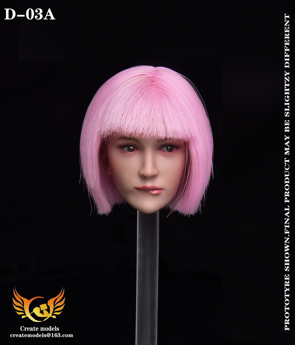 Create Models 1/6 D-03 Pouting Expression Female Headsculpt