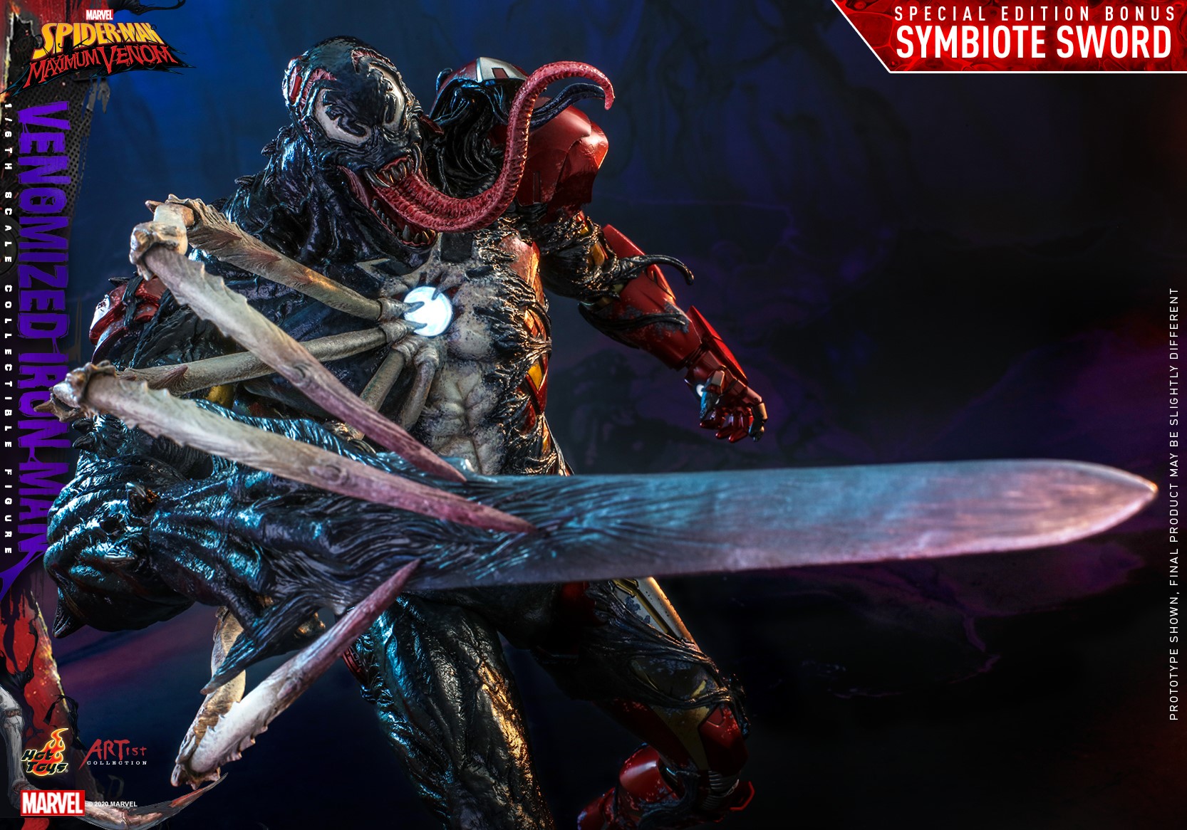 Hot Toys AC04 1/6 Marvel's Spider-Man: Maximum Venom - Venomized Iron Man (Special Edition)