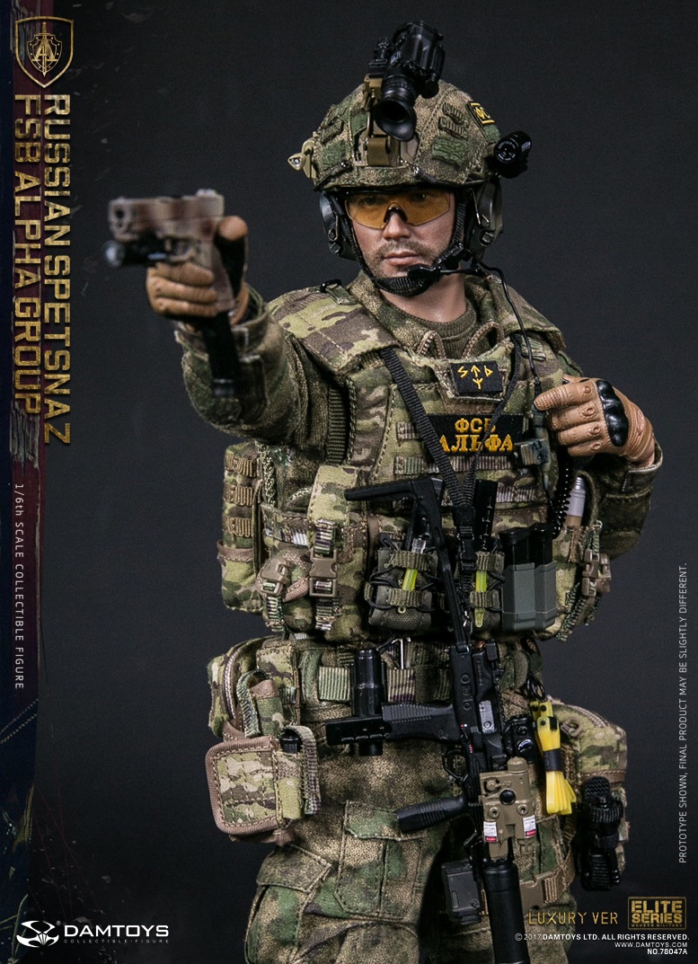 DAMTOYS 78047A RUSSIAN SPETSNAZ - FSB ALPHA GROUP (LUXURY VER)