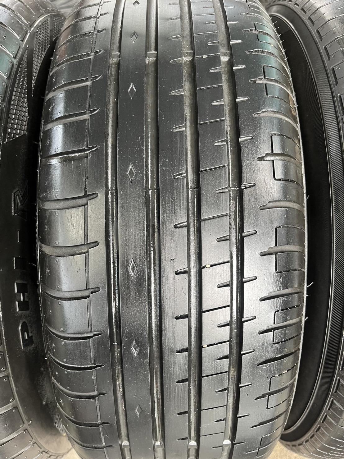 ✨ล้อแม็กแต่ง✨4รู100✨AKINA (งาน SSW) ขอบ 15 สีดำแดง พร้อมยาง 195-55-15 ปี 20