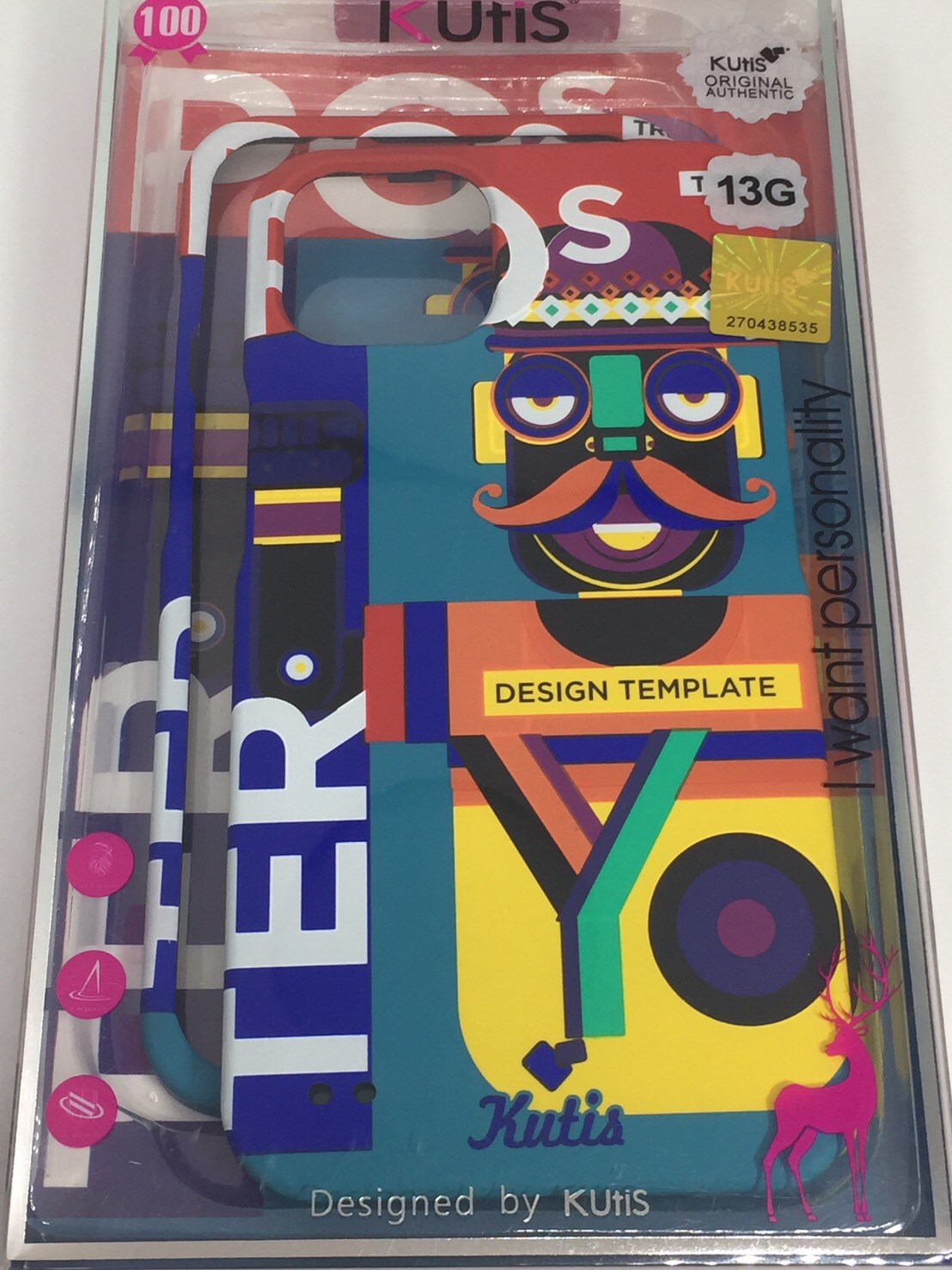 เคสคูทิส(Kutis)เคสไอโฟน13G(ลายหนวด)มาใหม่ เคสประกบหน้า-หลัง เคสเรืองแสง เคสลายวินเทจ ร้านSuperhero Klongthom