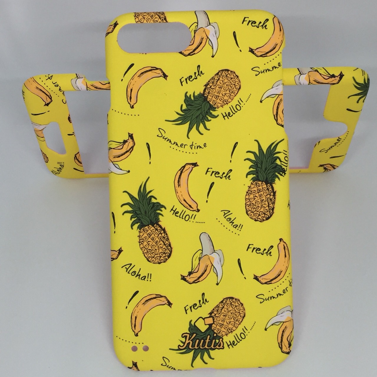 เคสคูทิส (Kutis) ไอโฟน7พลัส,8พลัส(ลายสัปปะรดกับกล้วย)