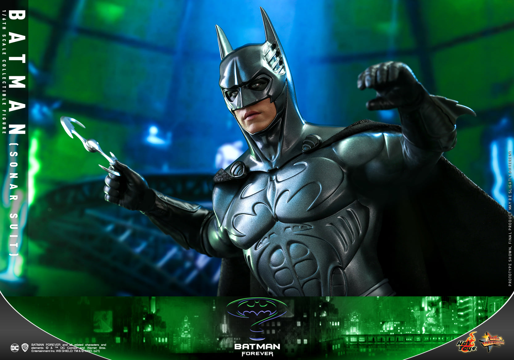 Hot Toys MMS593 1/6 Batman Forever - Batman (Sonar Suit)