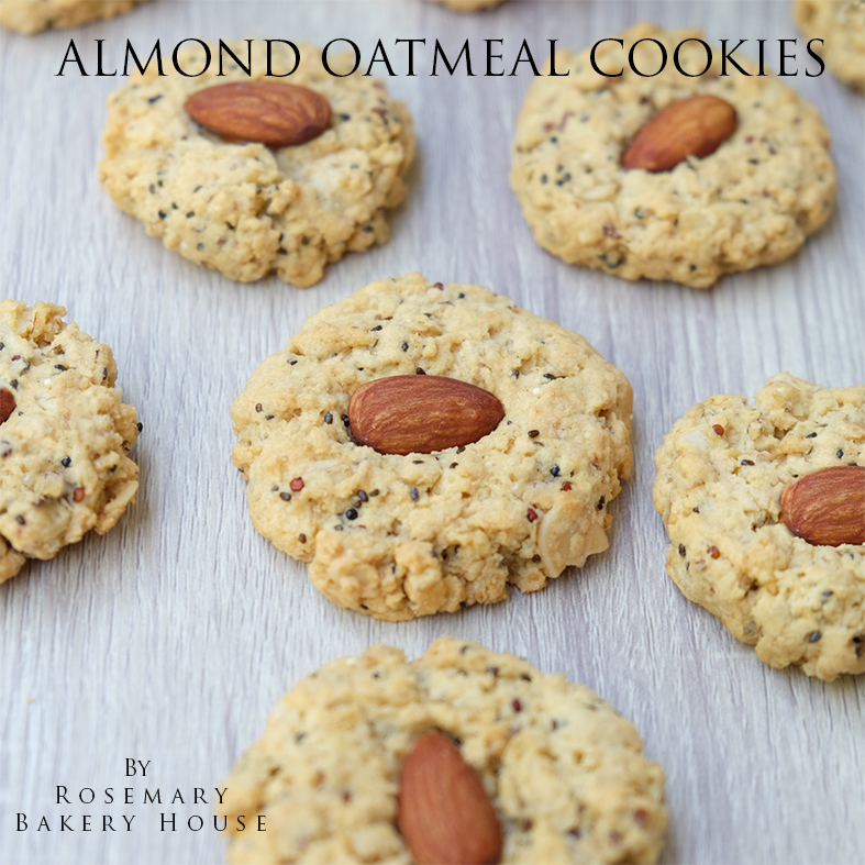 🍪 🌾🌰ALMOND OATMEAL COOKIES 🎅 🎄คุ้กกี้อัลมอนด์ข้าวโอ๊ต - CKH (ราคาต่อชิ้น) #ของขวัญปีใหม่ #คุ้กกี้เพื่อสุขภาพ #แคลรอรี่ต่ำ