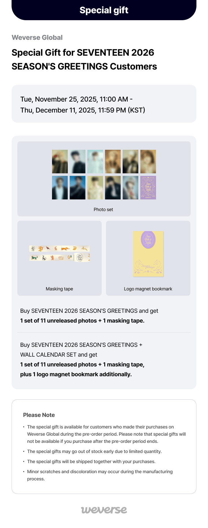 [PRE] SEVENTEEN 2026 SEASON'S GREETINGS