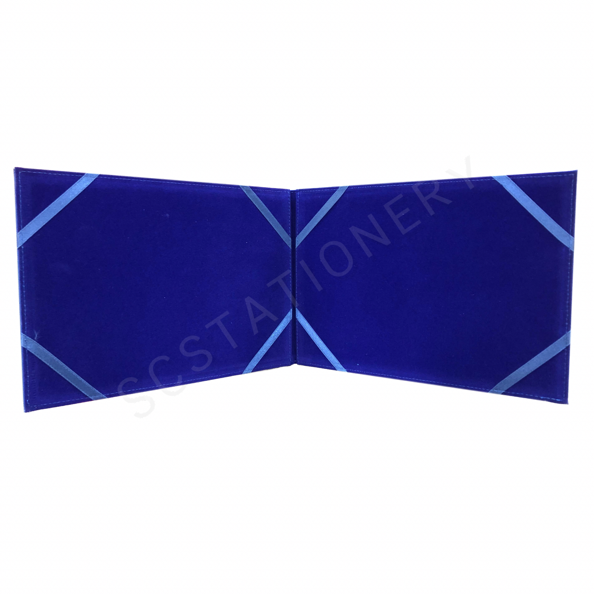 แฟ้มใส่ใบประกาศนียบัตร ขนาด A5 หนังเทียม พิมพ์ทอง