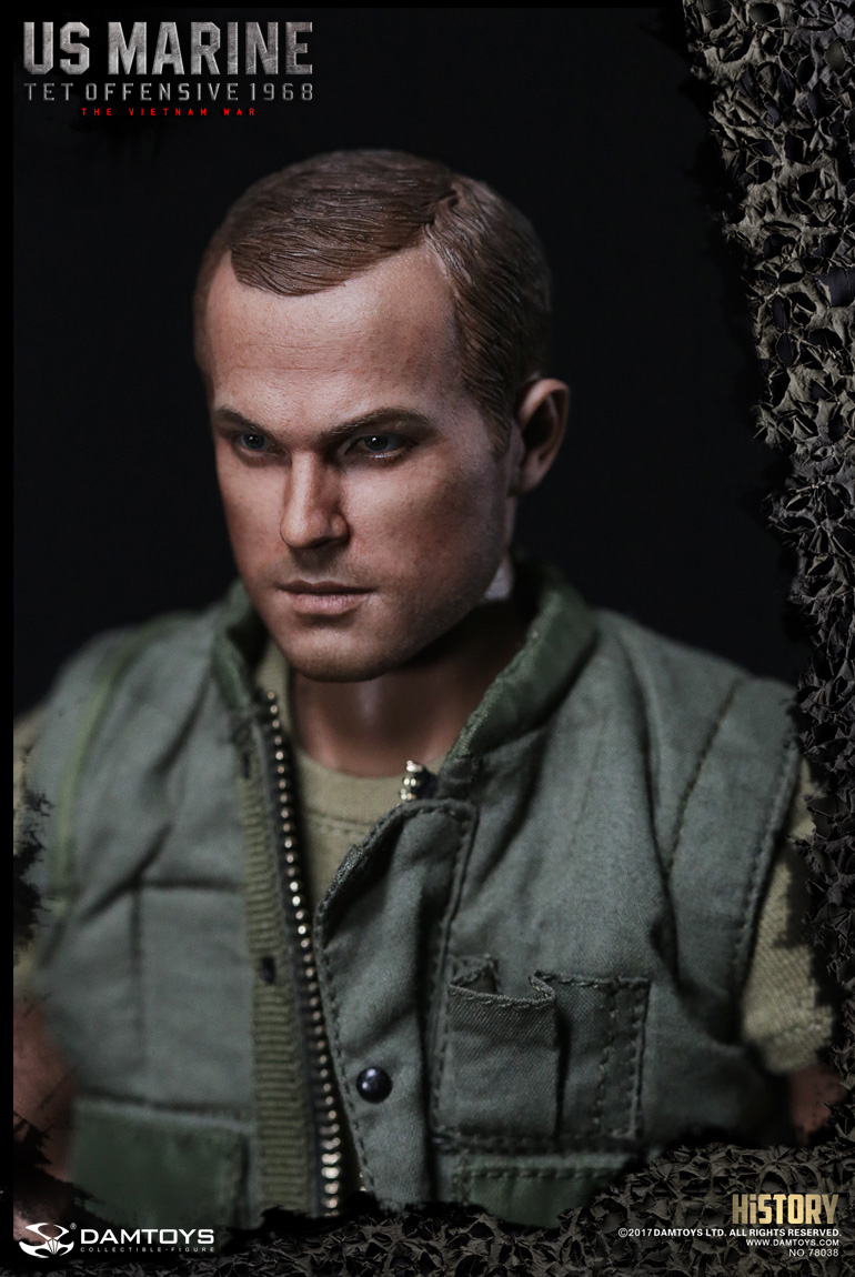 DAMTOYS 78038 HISTORY SERIES 16 U.S.MARINE (TET OFFENSIVE,1968) - VIETNAM WAR