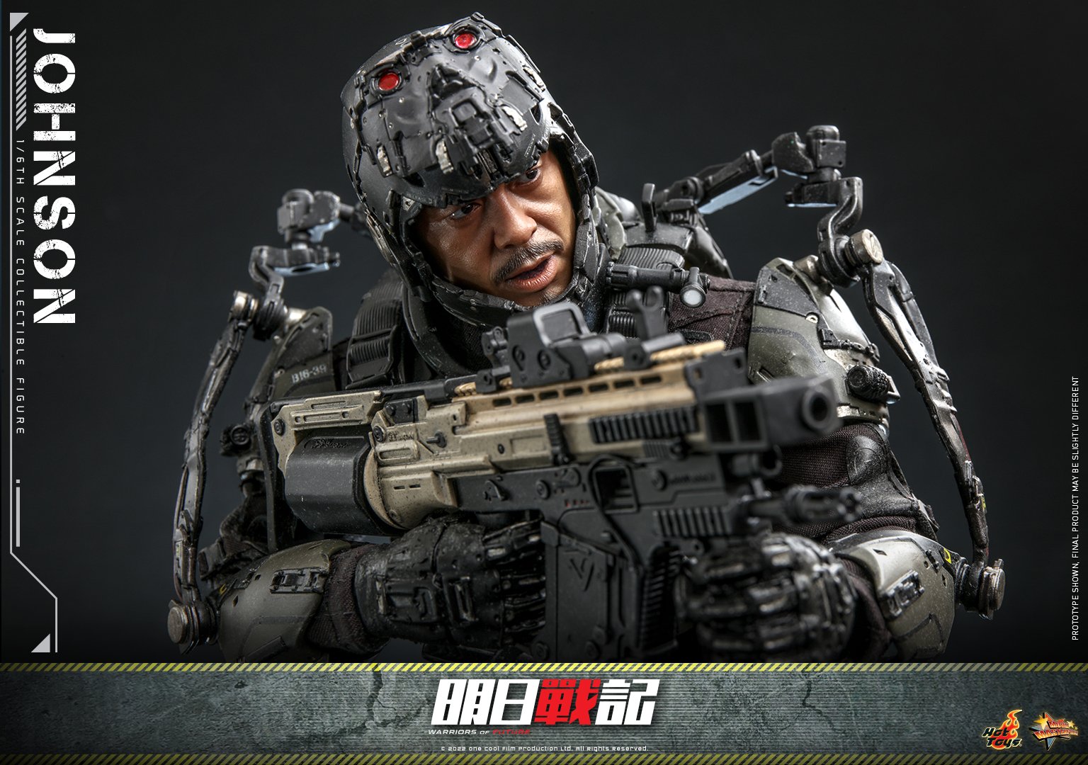 Hot Toys MMS668 1/6 Warriors of Future - Johnson