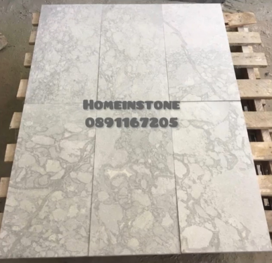 หินปูสระว่ายน้ำ White Cloudy ขนาด 10x10, 30x60,60x60