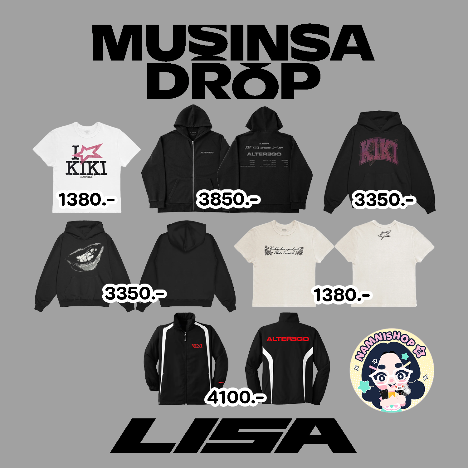 [PRE] [สั่งทางไลน์เท่านั้น‼️] กดจาก(เกาหลี) LISA [ALTEREGO] Official MD