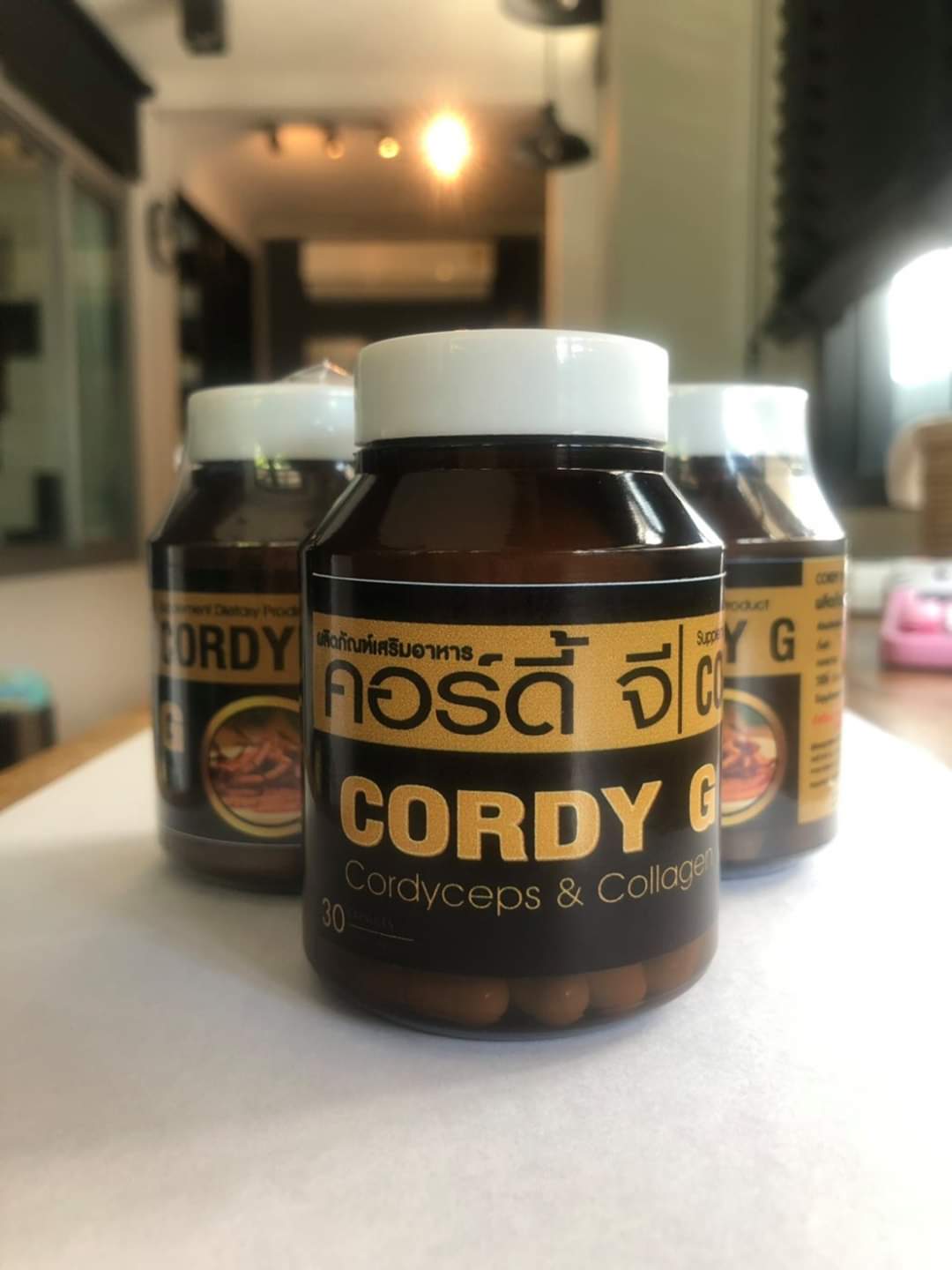 Cordy G คอดี้ จี ถังเช่าสกัด บำรุงสุขภาพ