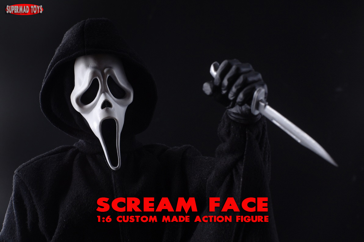 SUPERMAD TOYS 1/6 SCREAM FACE