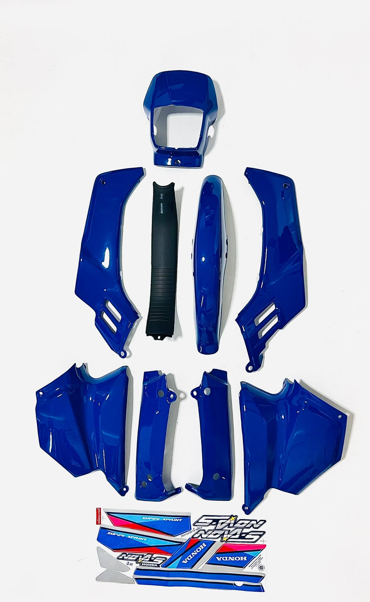 ชุดสีโนวาs nova s โช๊คคู่ พร้อมสติ๊กเกอร์