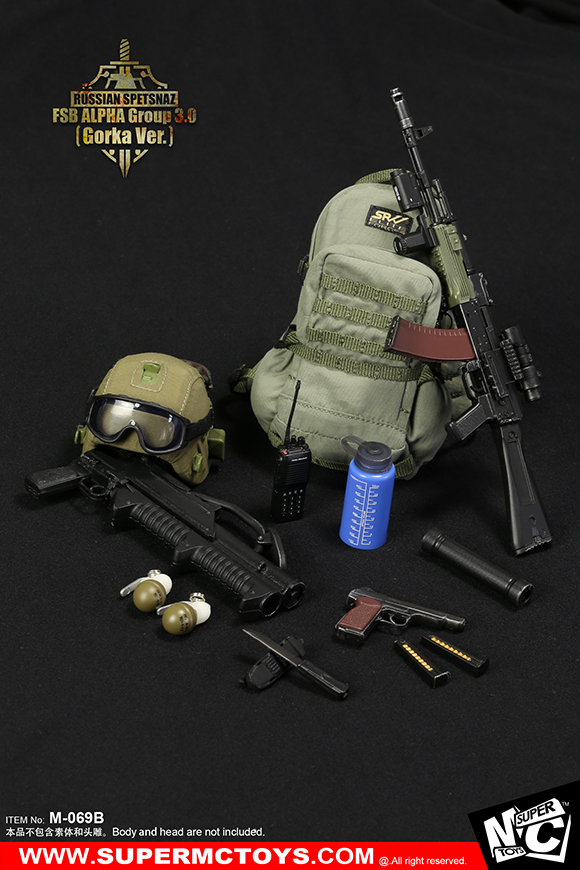 SUPERMCTOYS M-069A / M-69B Russian Spetsnaz - FSB Alfa Group 3.0