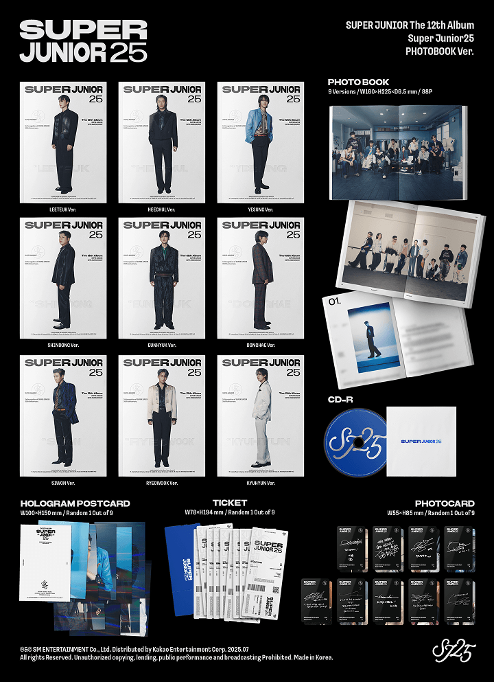[PRE] SUPER JUNIOR The 12th Album 'Super Junior25'