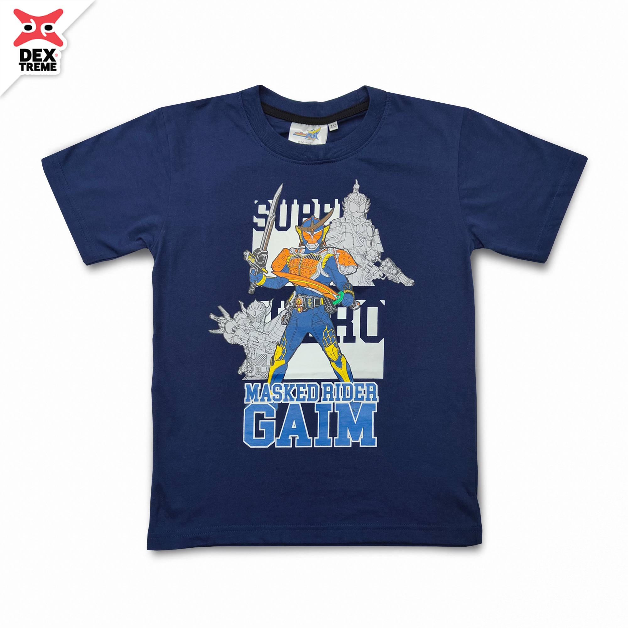 เสื้อยืดเด็ก ลายการ์ตูนมาสค์ไรเดอร์ ไกมุ (T-Shirt Masked Rider Gaim)