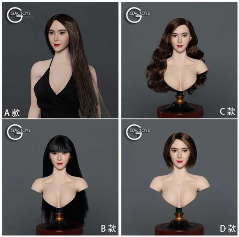 GACTOYS GC041 1/6 Asian Beauty Headsculpt
