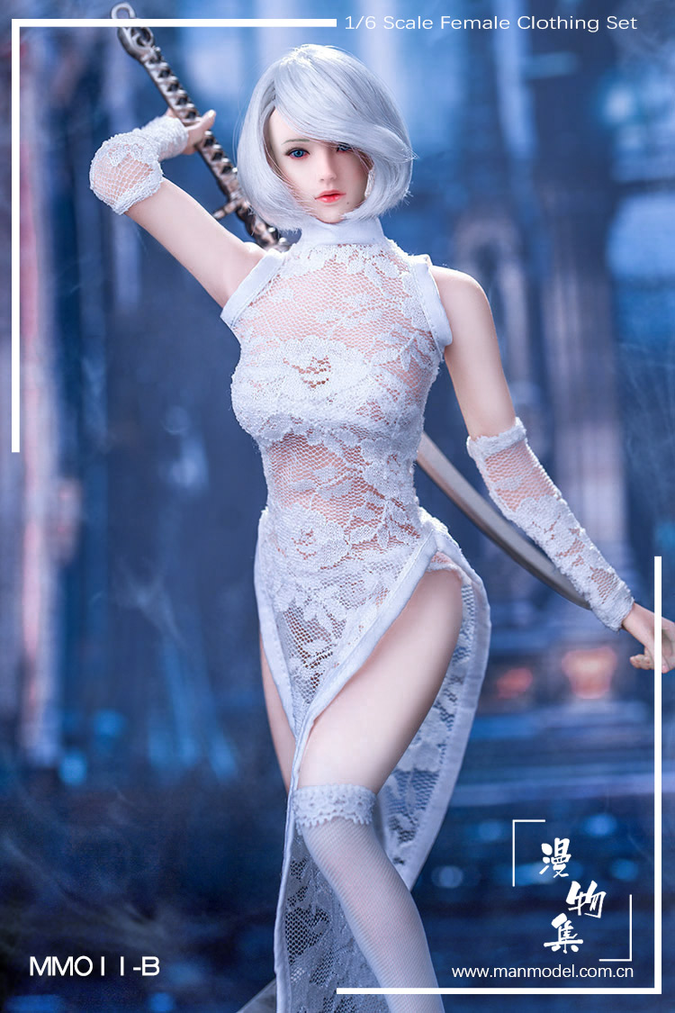 Manmodel MM011C 2B Lace Cheongsam (Red)