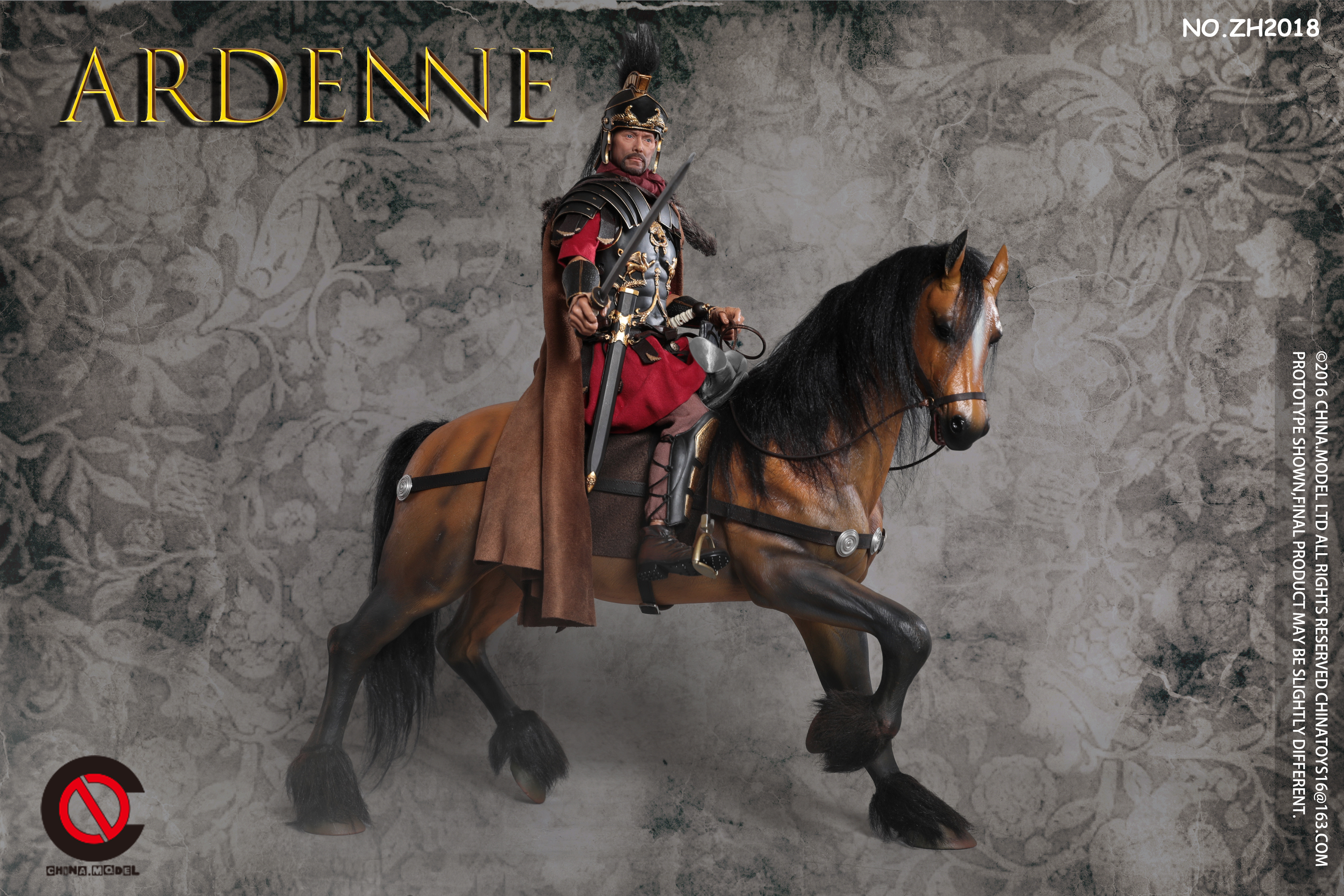 CHINA.MODEL ZH018 1/6 ARDENNE