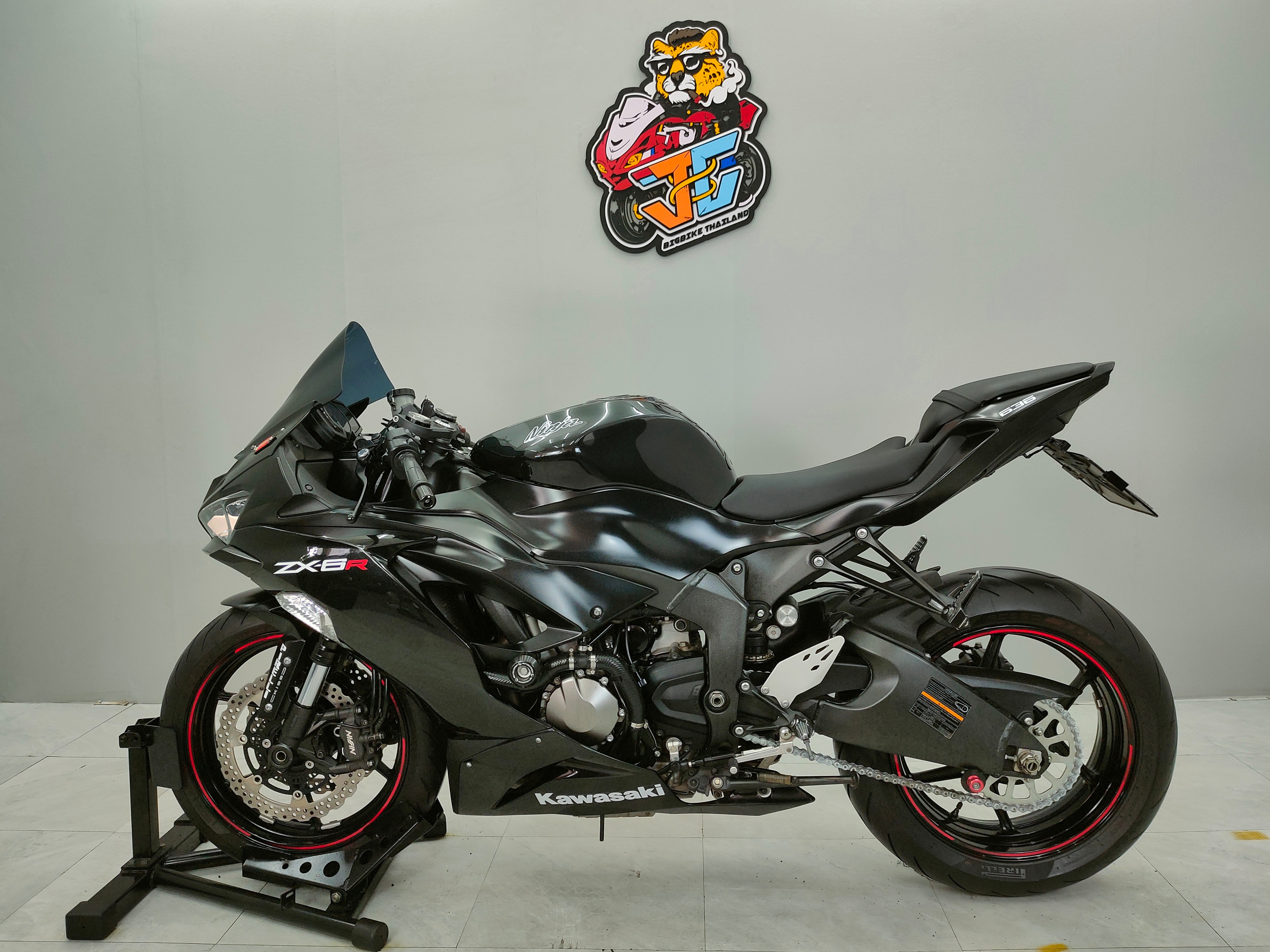 หนุ่มหล่อมาดเข้มมาแว้ว 😎 KAWASAKI ZX6R จดกลางปี 2020 "จัดทรงพร้อมซิ่ง"