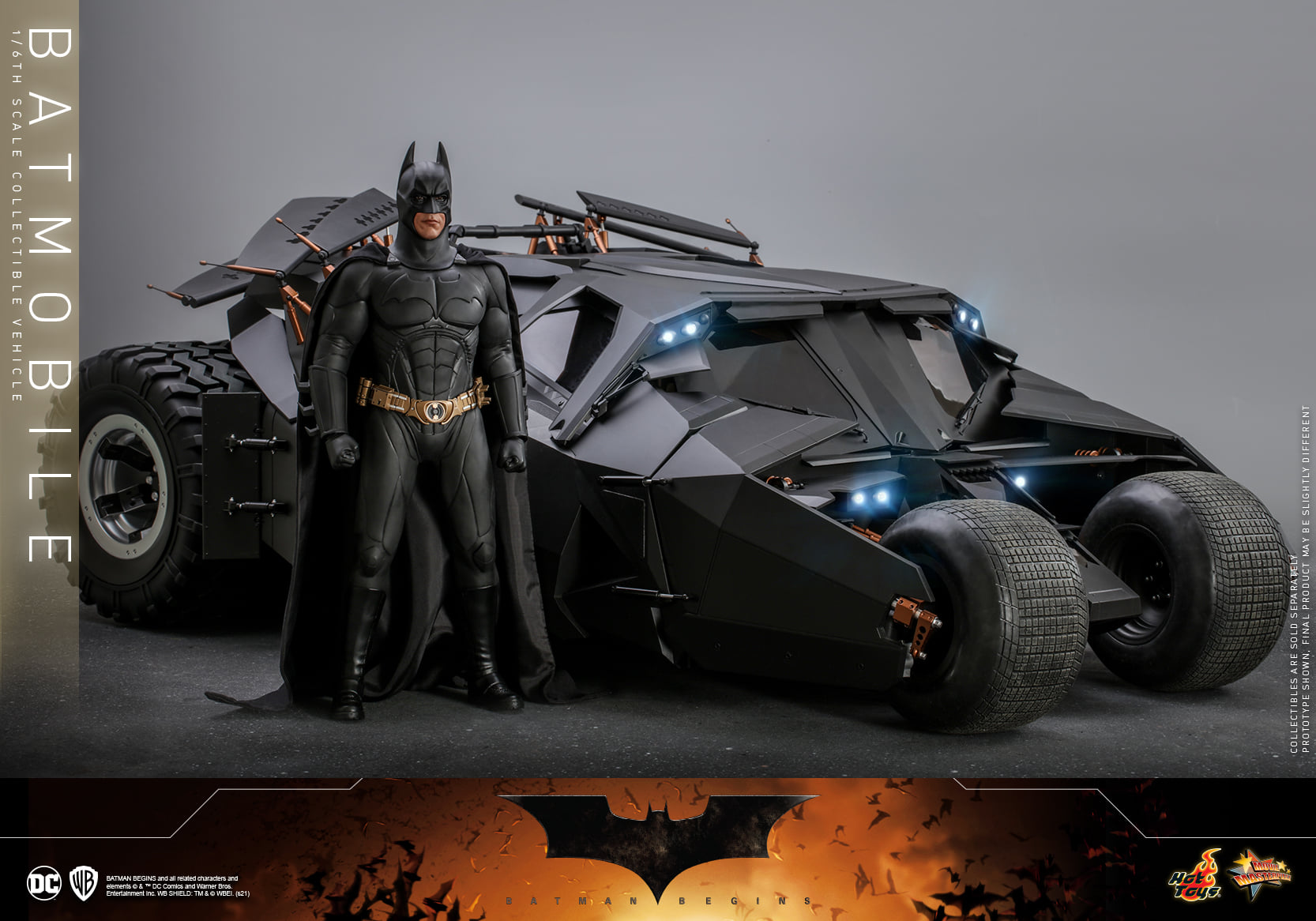 Hot Toys MMS596 1/6 Batman Begins - Batmobile