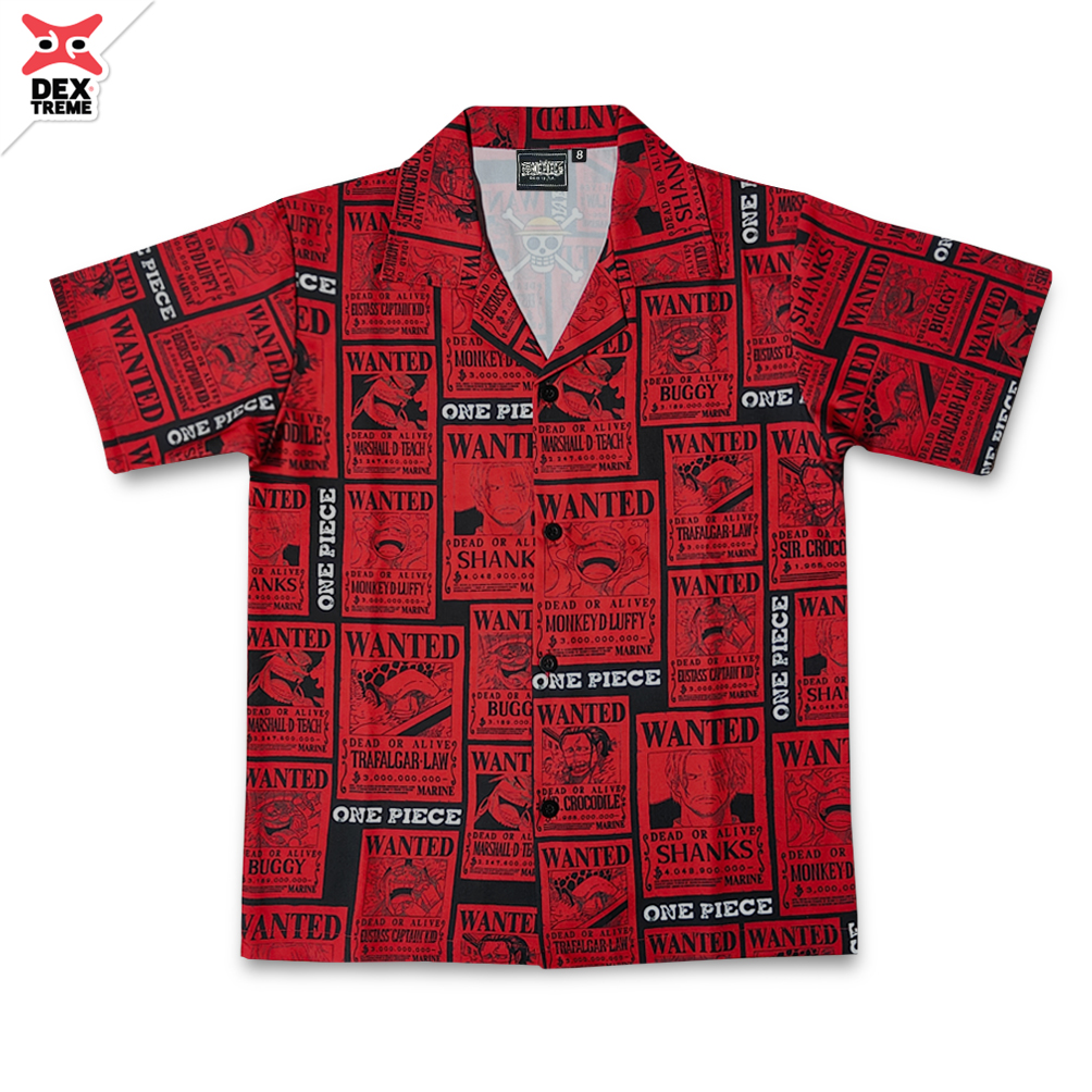เสื้อเชิ้ตเด็ก Hawaii Kids One Piece Wanted