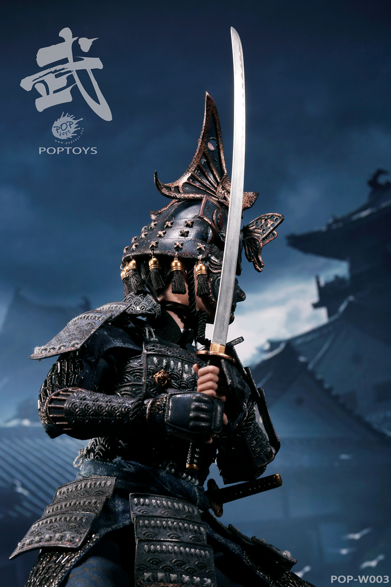 POPTOYS W003B The Second of Warrior Women Series: The Butterfly Helmets Female Warriors - The Old Armor (Luxury Version)