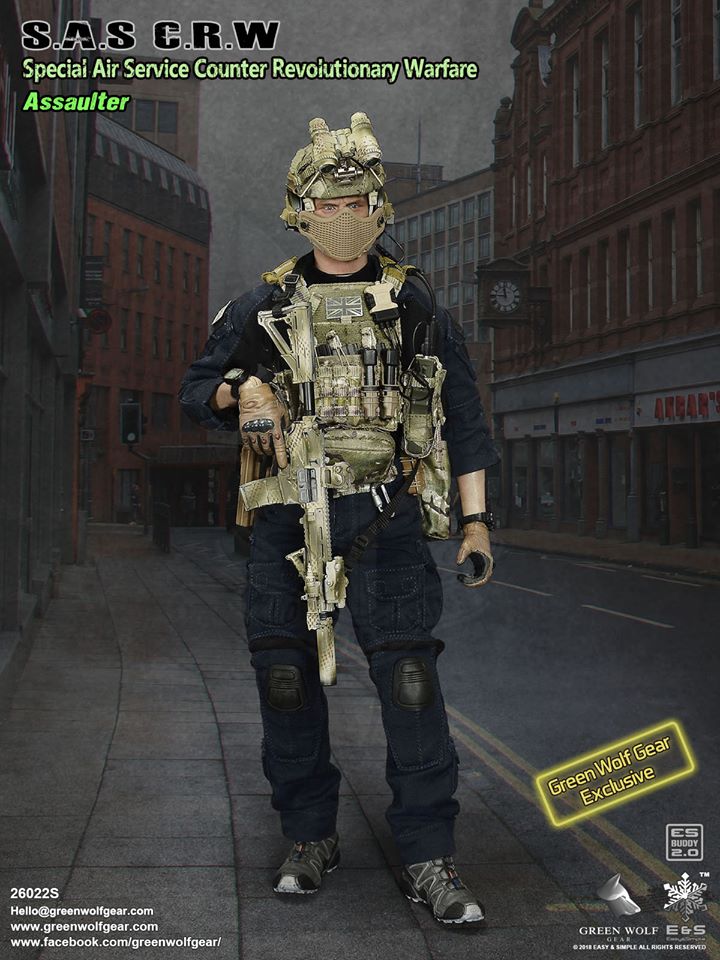 Easy&Simple 26022S S.A.S Counter Revolutionary Warfare Assaulter (Limited 100 sets)