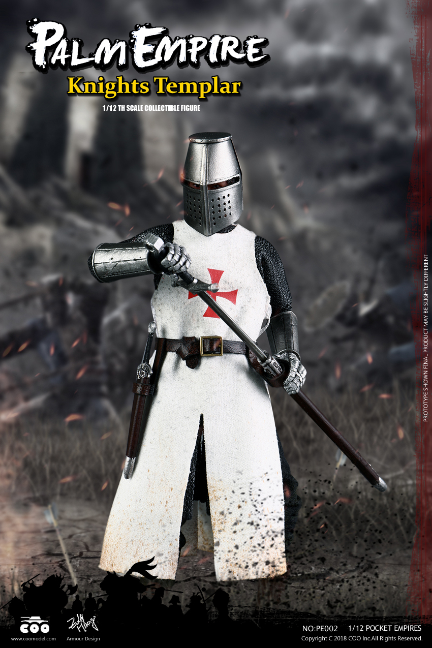 COOMODEL PE003 1/12 POCKET EMPIRES - HOSPITALLER KNIGHT