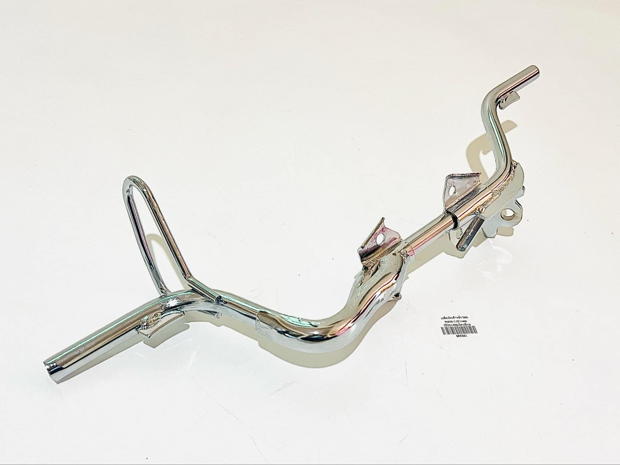 เหล็กพักเท้าหน้าเวฟ110 i new ปี2014 wave110 i new 2014 เหล็กชุบ A10