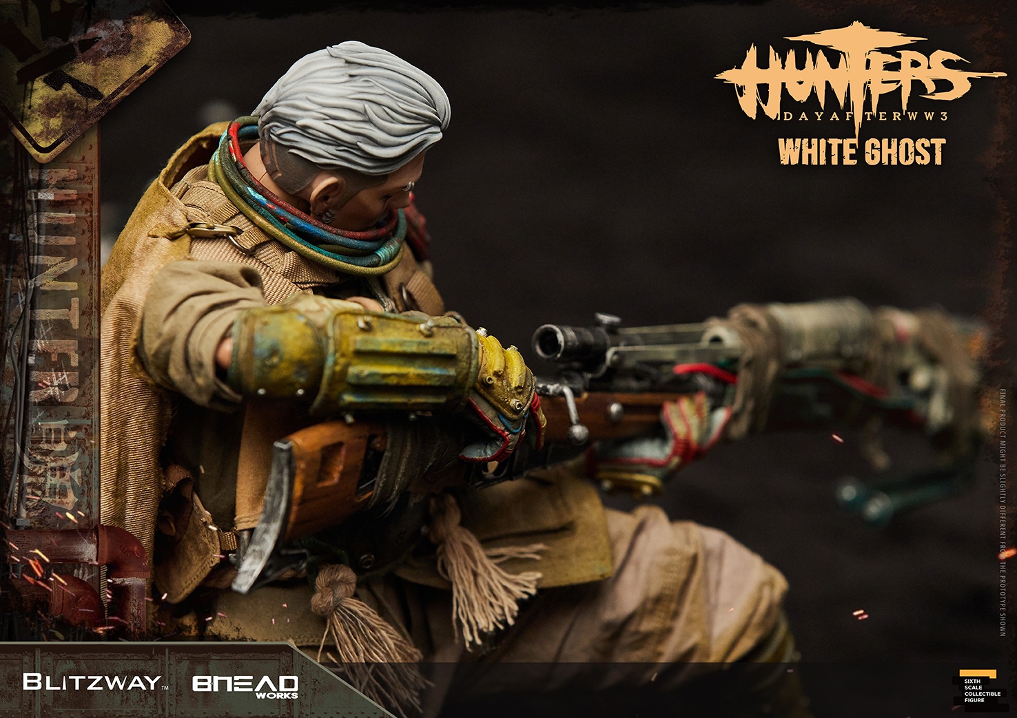BLITZWAY BW-UMS11801 1/6 Hunters: Day After WW3 - White Ghost