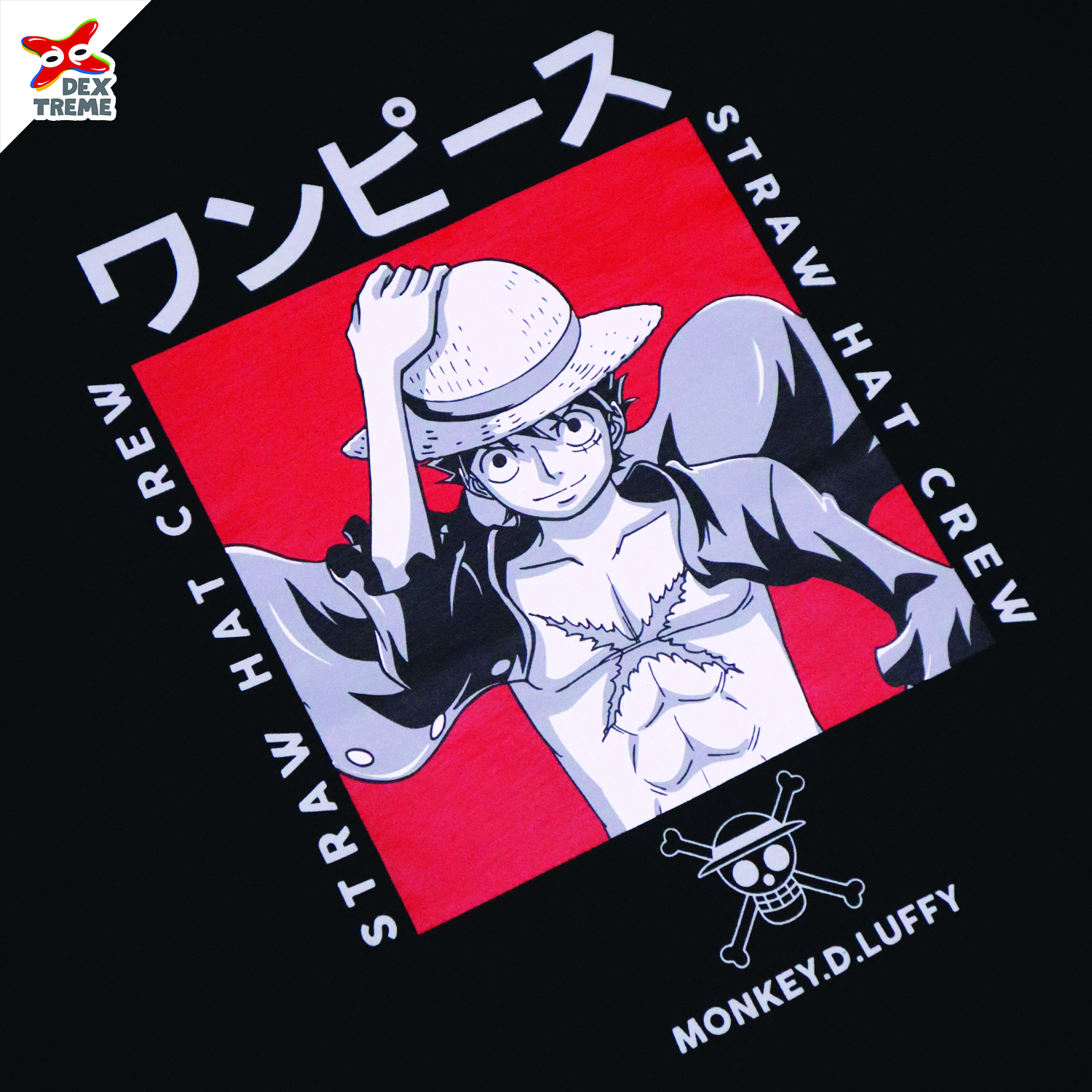 เสื้อยืดการ์ตูนวันพีซ SHC Luffy (T-Shirt One Piece SHC Luffy)