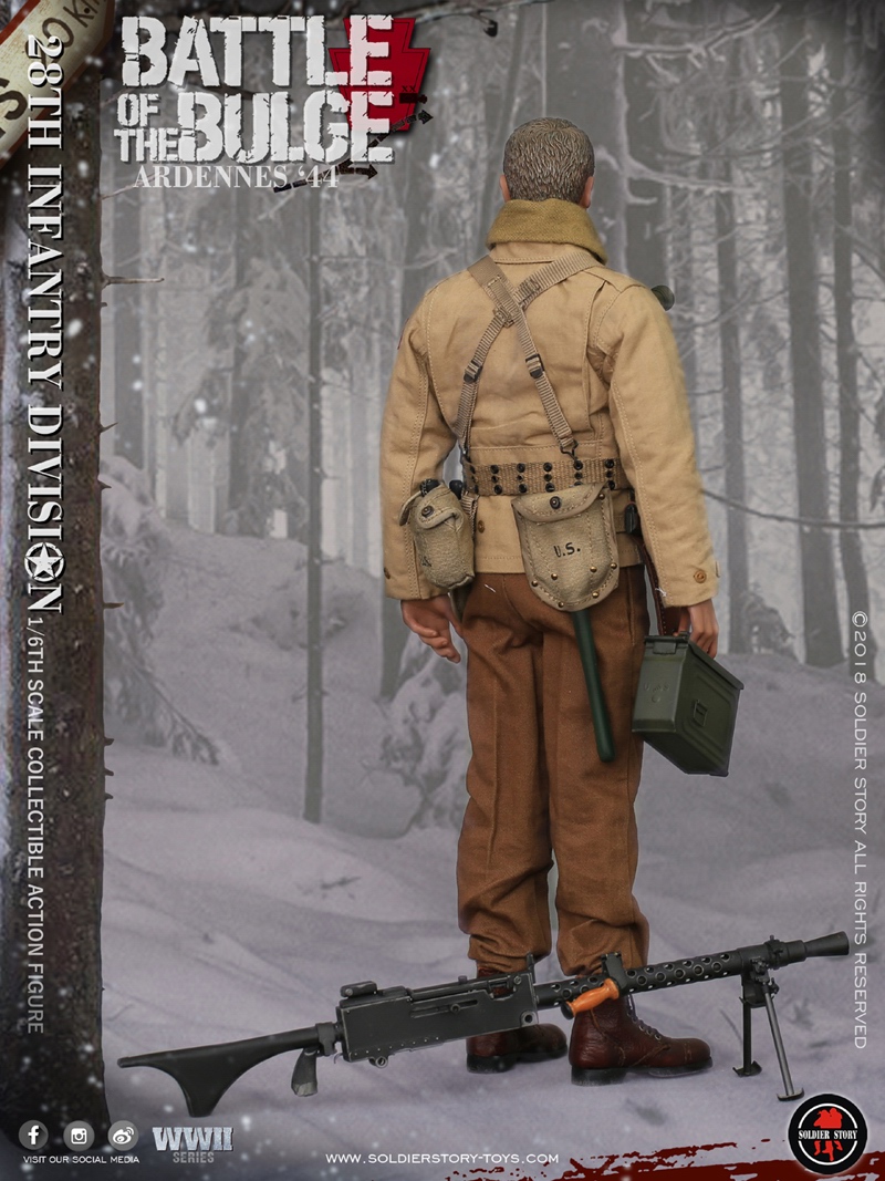 Soldier Story SS-111 WWII Series 28th Infantry Division 1/6 Battle of the Bulge - Ardennes '44