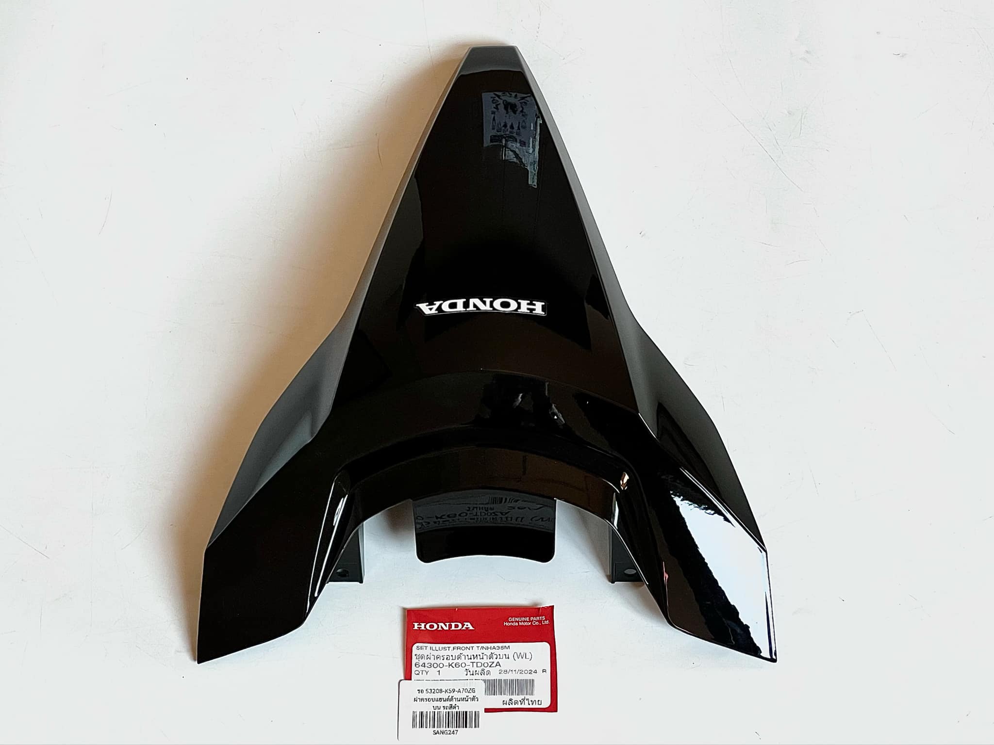 ชุดสี click 125i มอเตอร์ไซด์ click 125i สีแดงดำ รุ่นสตาร์ทมือ แท้ศูนย์ รอ