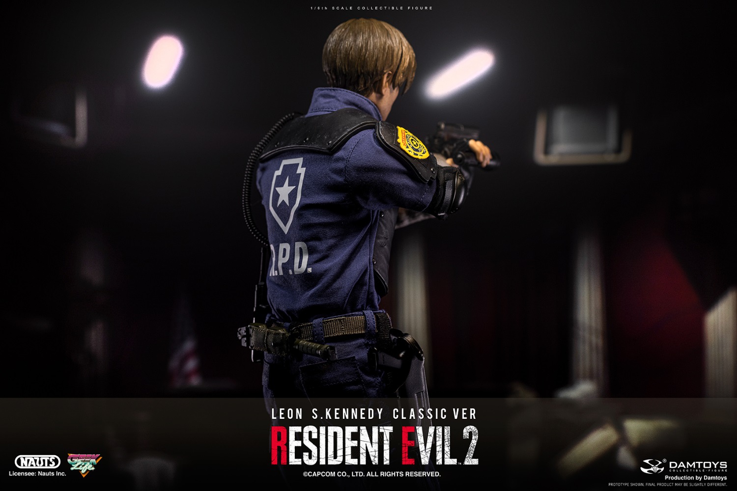 DAMTOYS DMS037 1/6 RESIDENT EVIL 2 - LEON S.KENNEDY (CLASSIC VER)