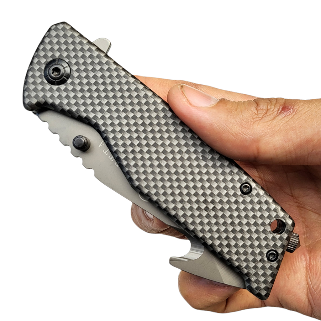 มีดพับ Beretta X23 ขนาด 7.9 นิ้ว (20 ซม.) - ด้ามสีดำ
