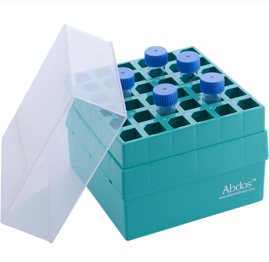 กล่องเก็บหลอดขนาด 15 ml Centrifuge Tube Box, PP 36 ช่อง