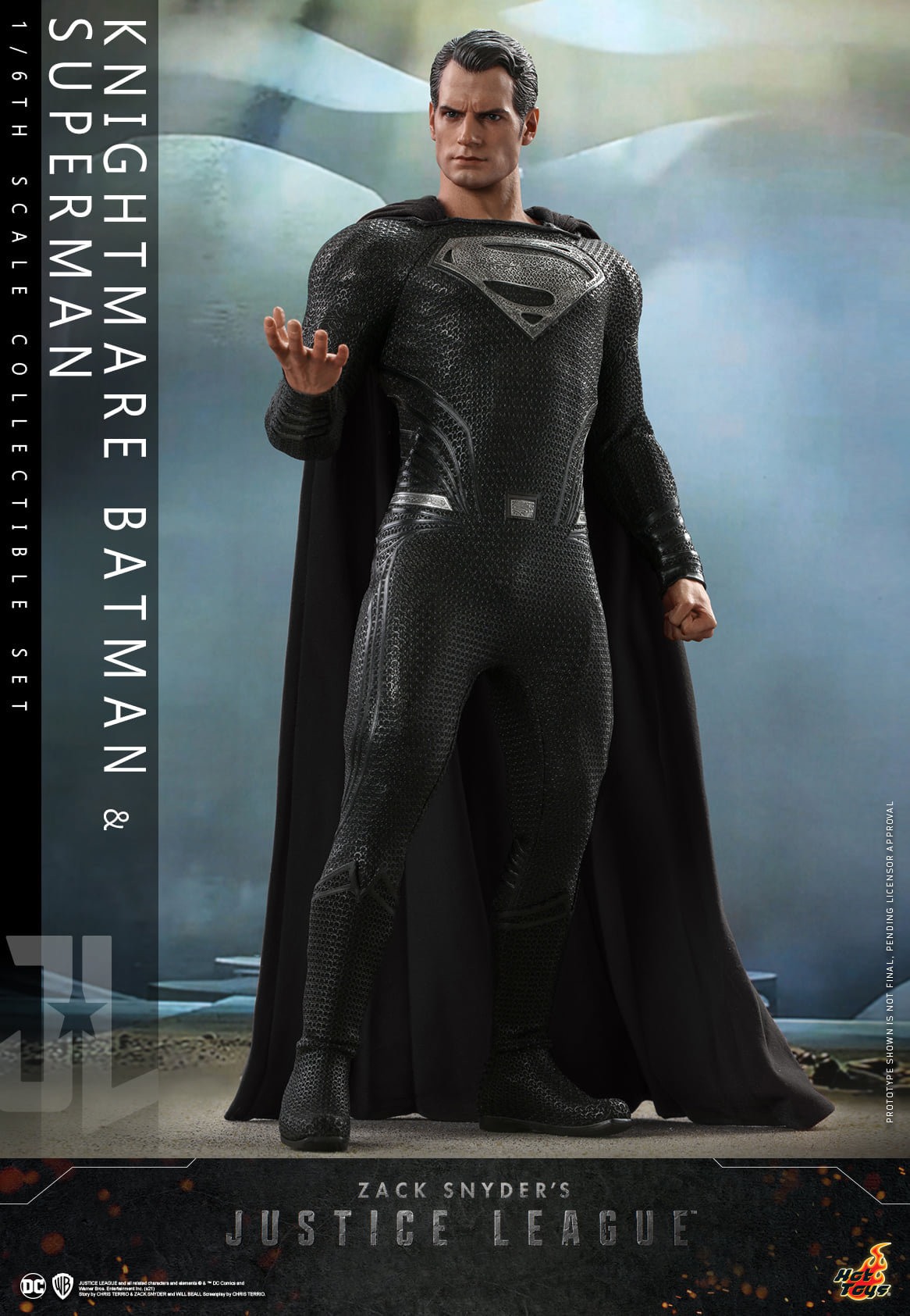 Hot Toys TMS038 1/6 Zack Snyder's Justice League - Knightmare Batman and Superman